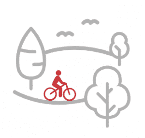 骑自行车呼吸更清洁的空气